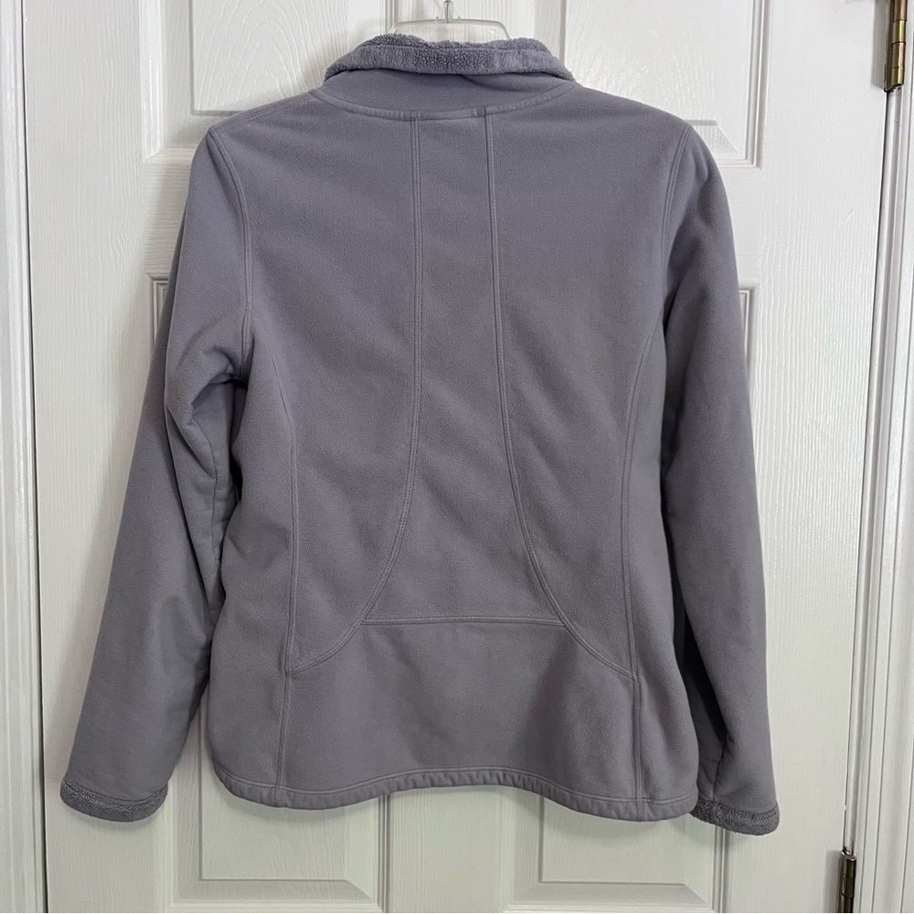 The North Face Zip Up Jacket Fleece Gray Women’s Size Small Full Zip Outdoors - Picture 5 of 11